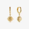 BRUNA The Label Solana Hoops^ Ohrringe Mit Anhänger | Creolen