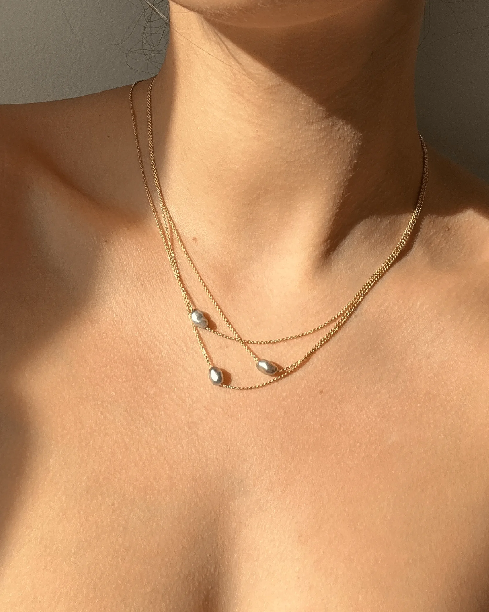 tahiti_k_gold_necklace_2.webp BRUNA The Label Tahiti 14k Gold Necklace^ Perlen | Filigrane Ketten