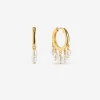 BRUNA The Label Taormina Mini Hoops^ Creolen | Perlen