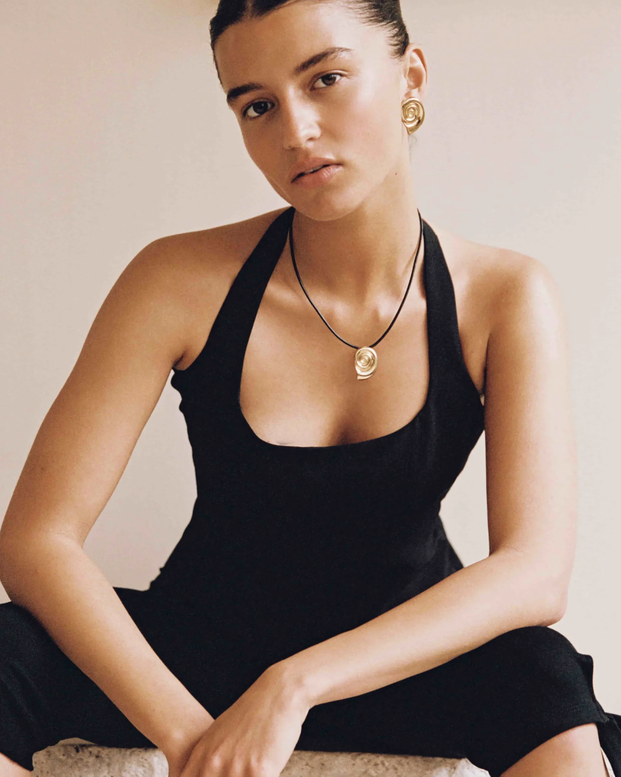 taranto_cord_necklace_4.webp BRUNA The Label Taranto Cord Necklace^ Charms | Statement