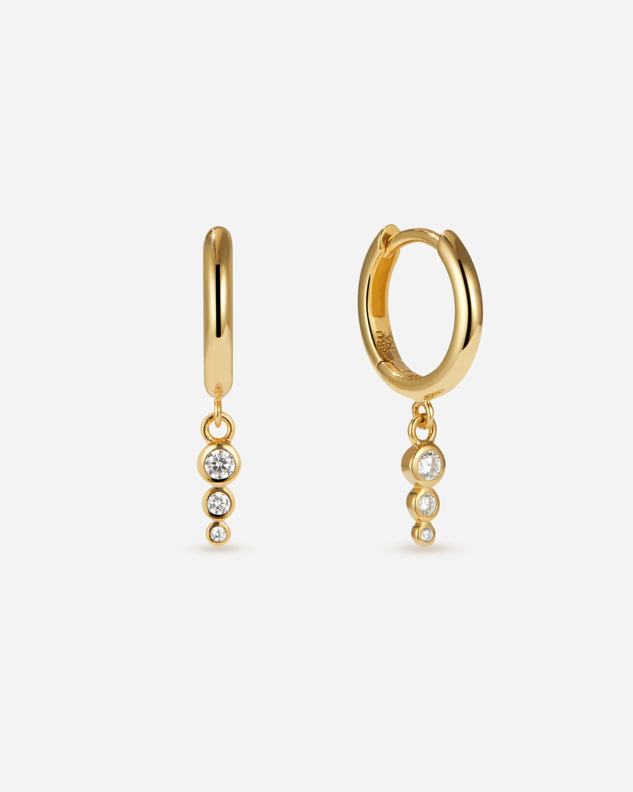 verdon_hoops_0.webp BRUNA The Label Verdon Hoops^ Ohrringe Mit Anhänger | Creolen